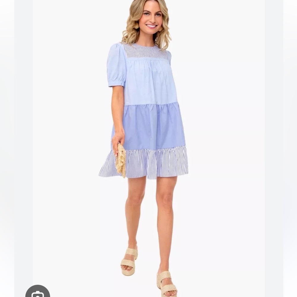 Pomander Place Blue Quinn Dress
